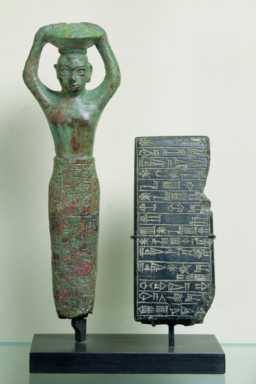 Skat af Amar-Sin (ca. 2047 f.Kr.) Konge af Ur, ca. 2040 f.Kr. (kobber) af Sumerian