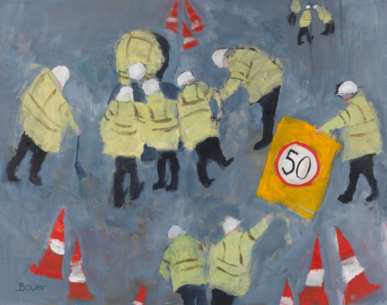 Hul i vejen, 2011 af Susan Bower