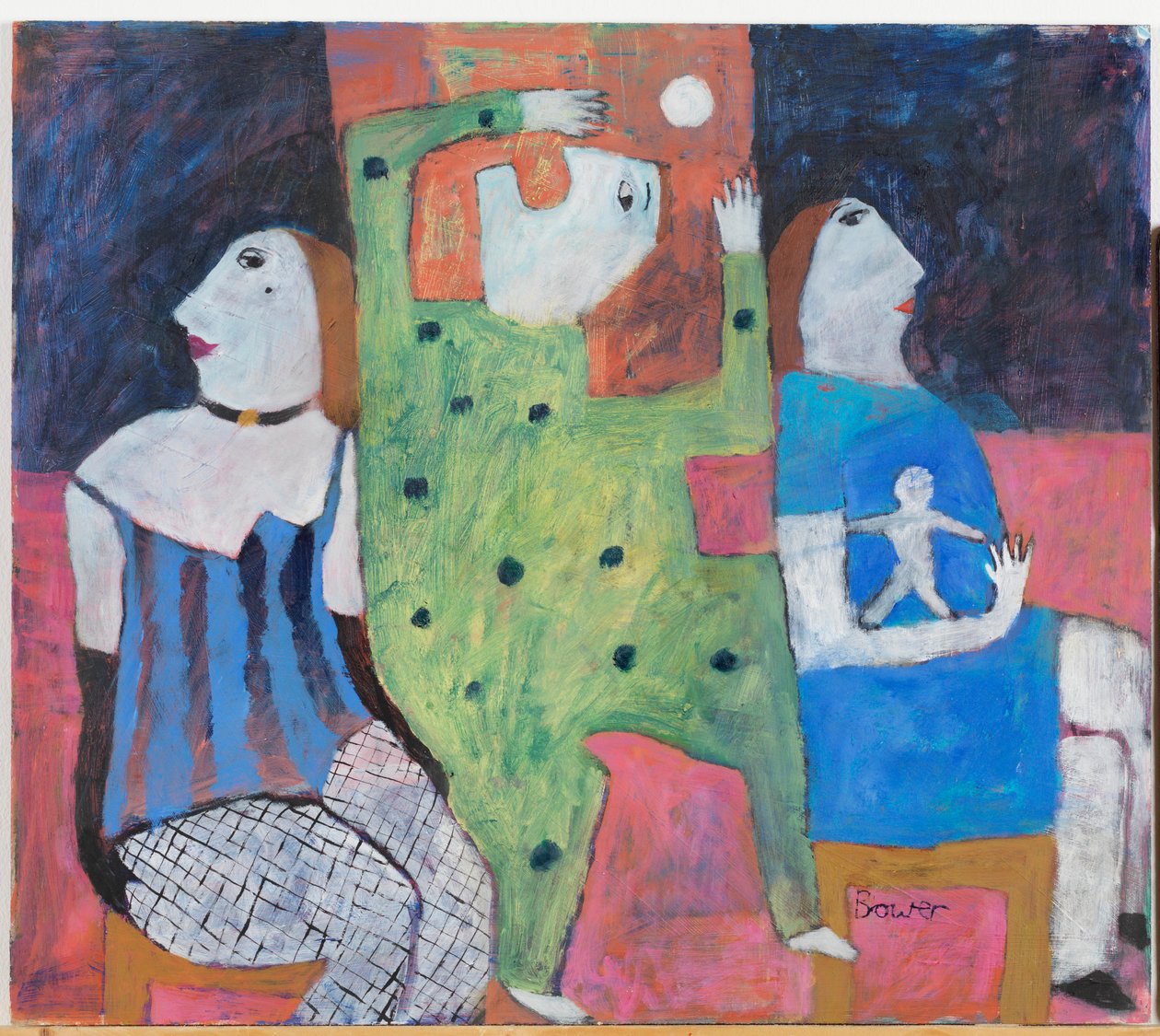 Man in the Middle, 2002 af Susan Bower