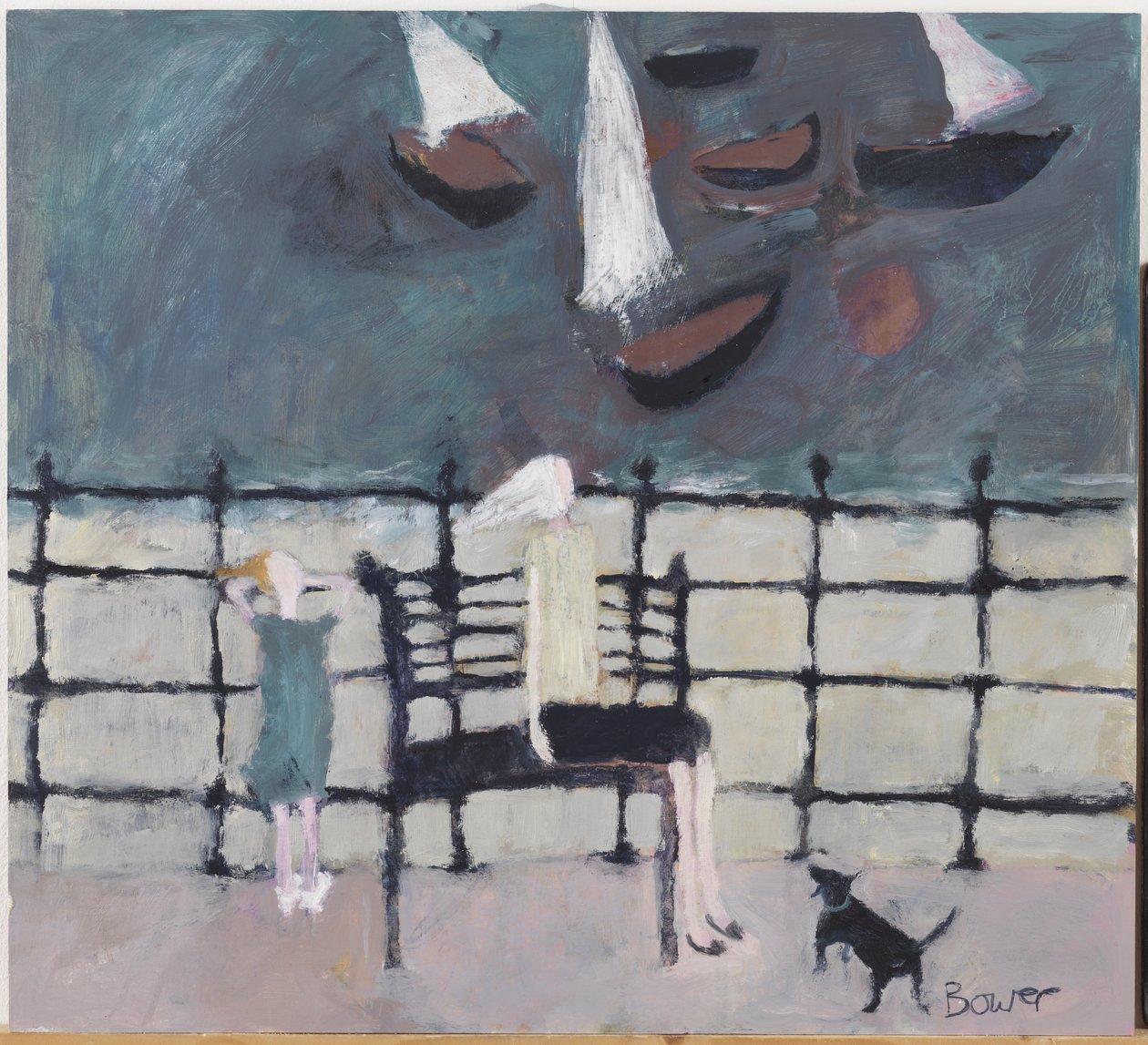 På kanten, 2008 af Susan Bower