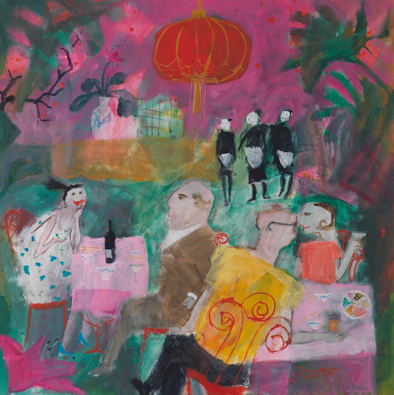 Ud for en kineser, 2011 af Susan Bower