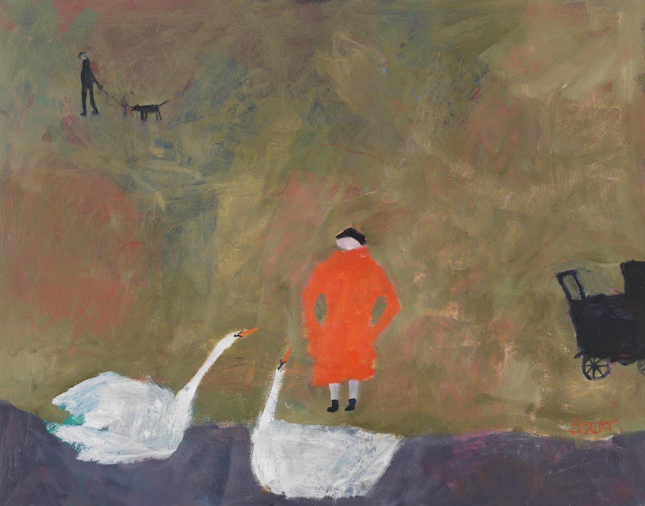 Svanesøen, 2011 af Susan Bower