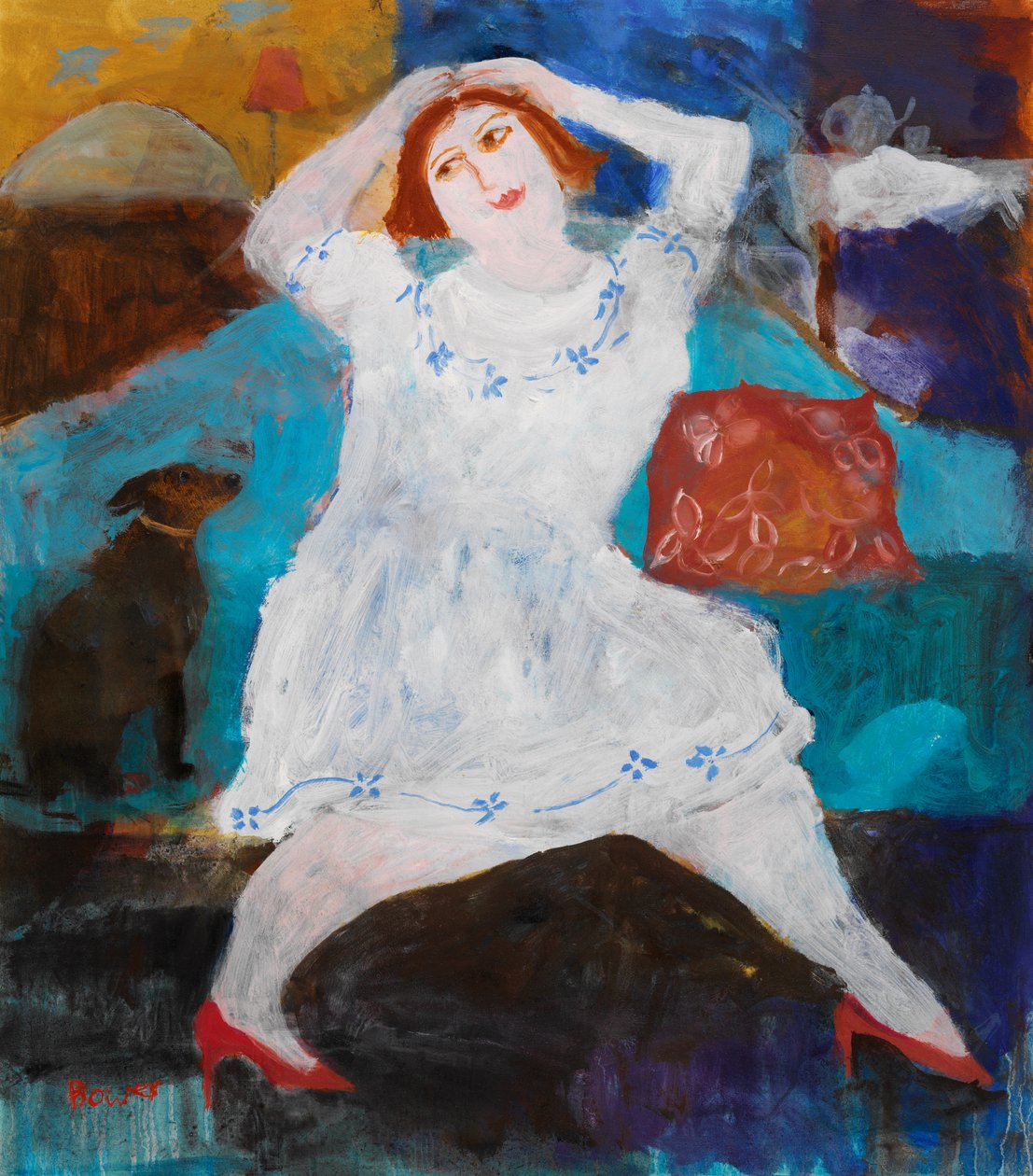 De røde sko, 2004 af Susan Bower