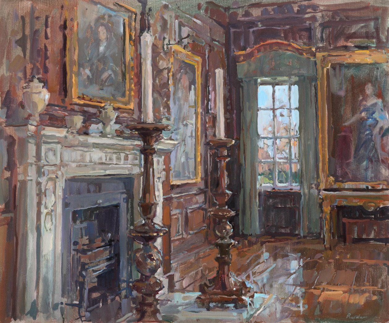 Rådssalen, Royal Hospital Chelsea af Susan Ryder