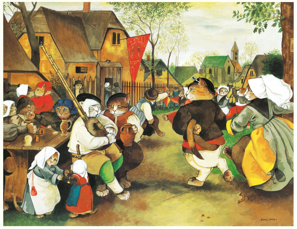 Illustration fra The Cats