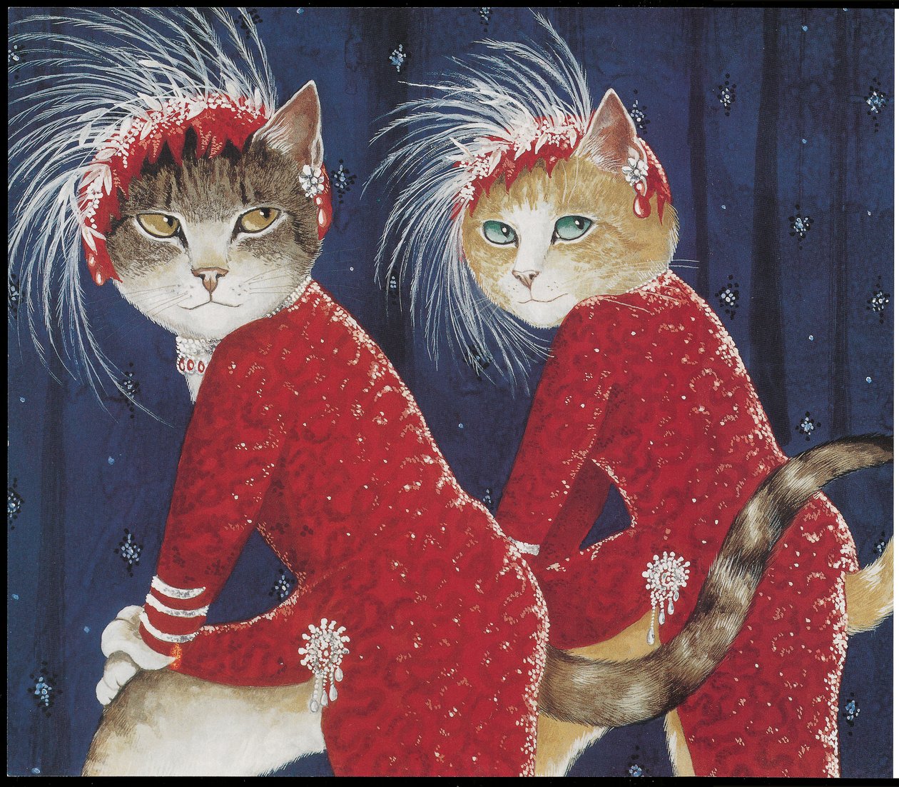 Illustration fra filmen Cats (udgivet 2006) af Susan Herbert