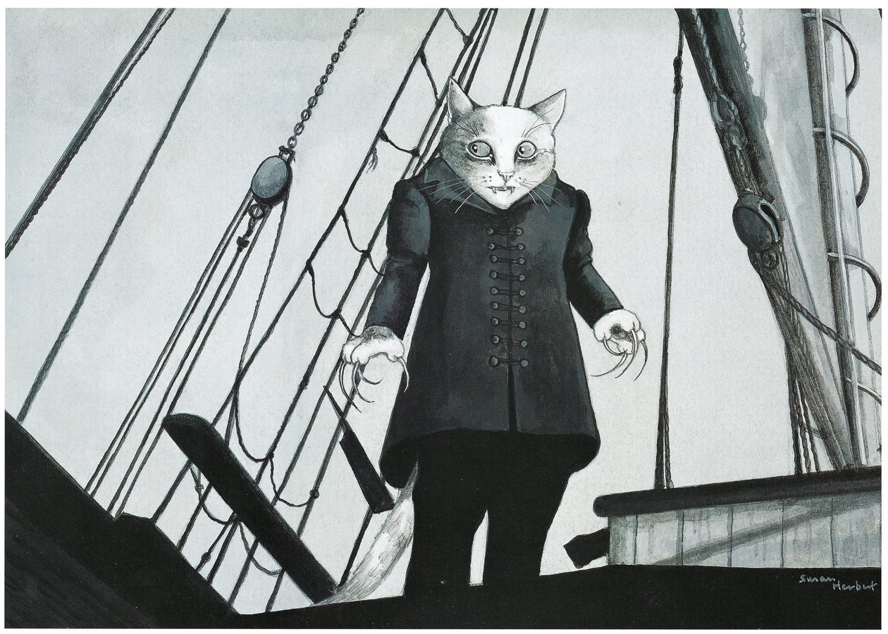 Illustration fra filmen Cats (udgivet 2006) af Susan Herbert