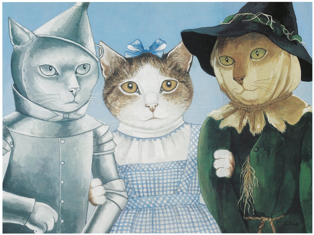 Illustration fra filmen Cats (udgivet 2006) af Susan Herbert