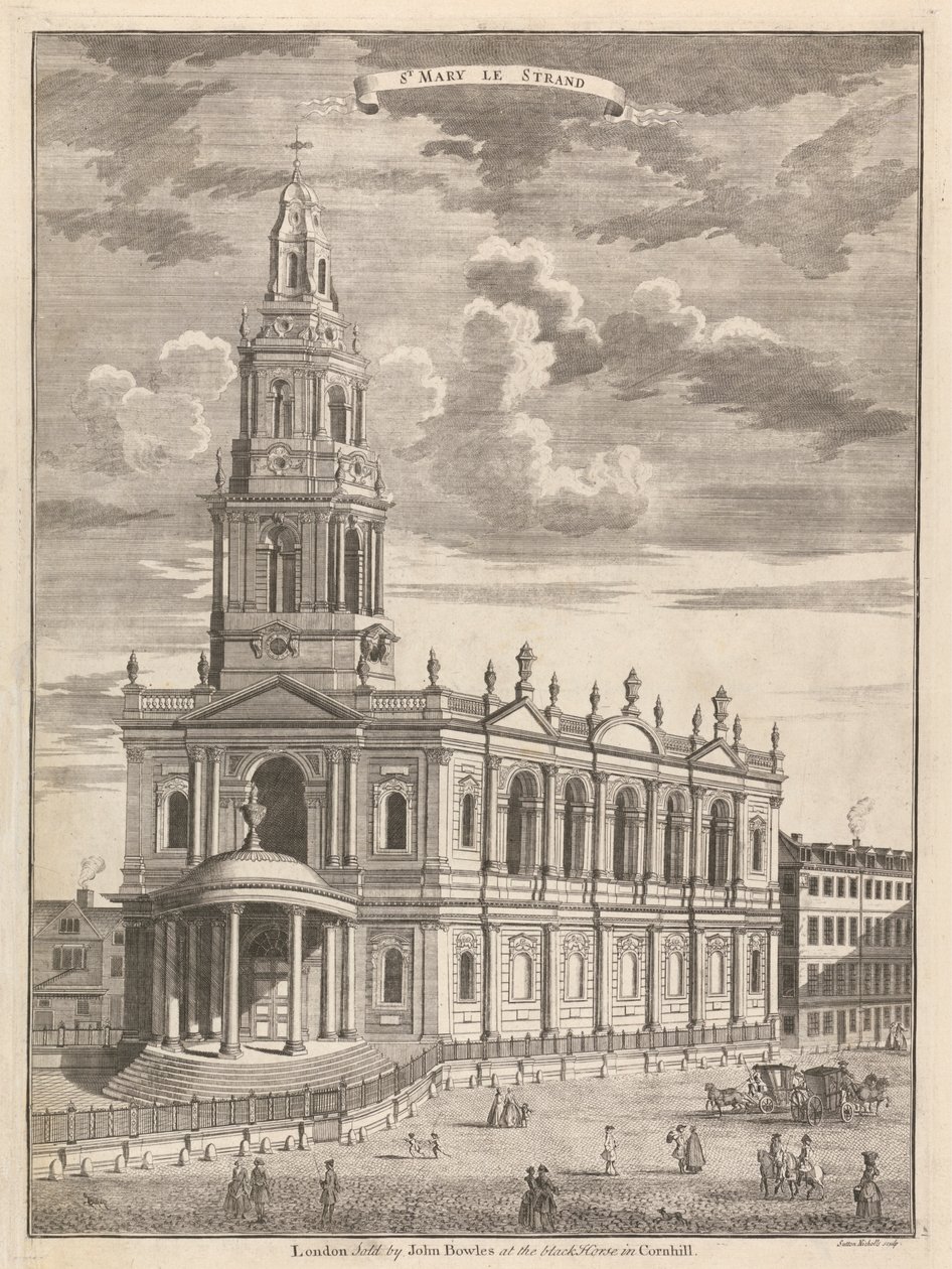 St. Mary le Strand af Sutton Nicholls