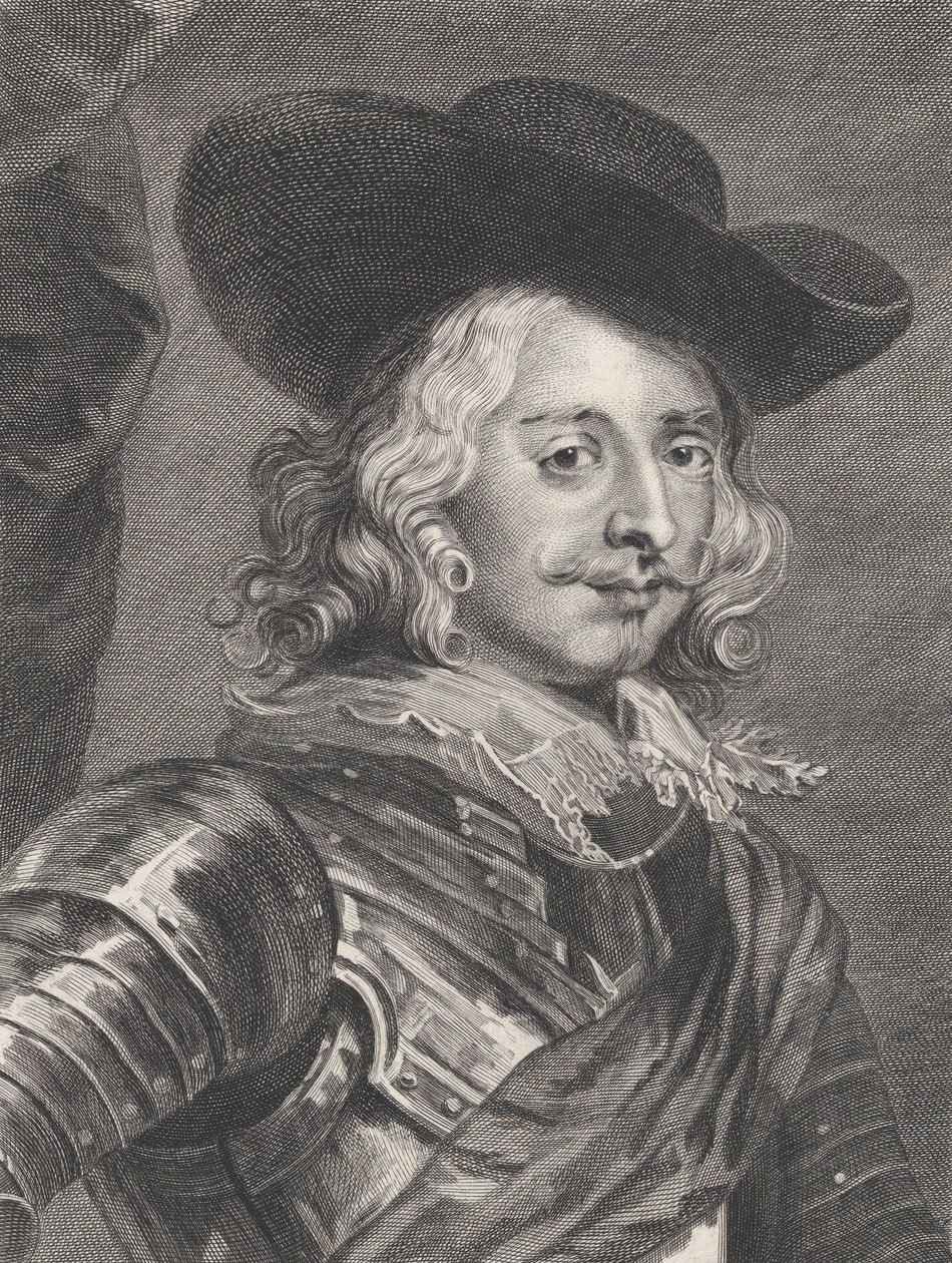 Portræt af kardinal-infante Ferdinand af Østrig, ca. 1710-38. af Suzanne Elizabeth Silvestre