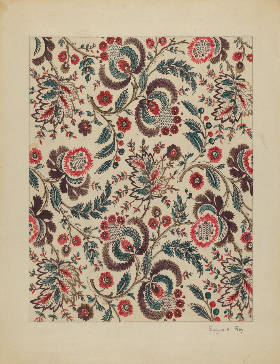 Chintz, ca. 1936. af Suzanne Roy