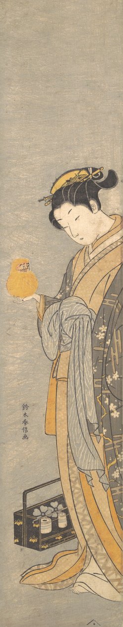 Skønhed og Hellighed, sandsynligvis 1770., sandsynligvis 1770. af Suzuki Harunobu