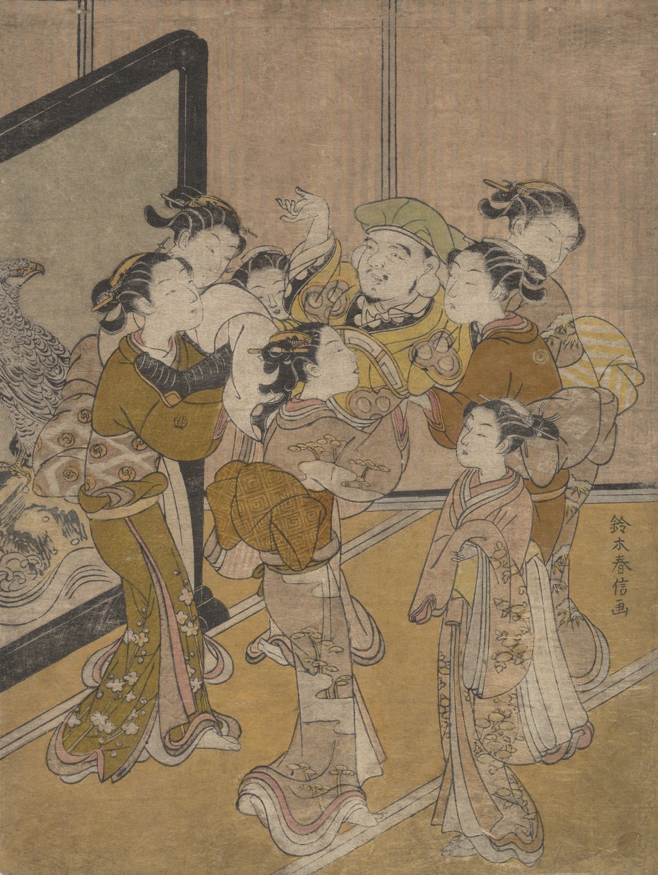 Daikoku Doagé, sandsynligvis 1766., sandsynligvis 1766. af Suzuki Harunobu