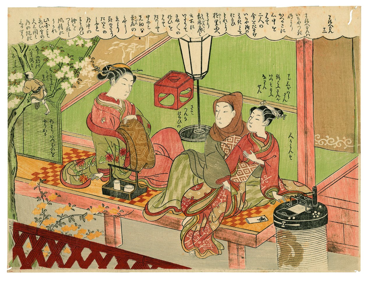 Nummer 12 af Suzuki Harunobu