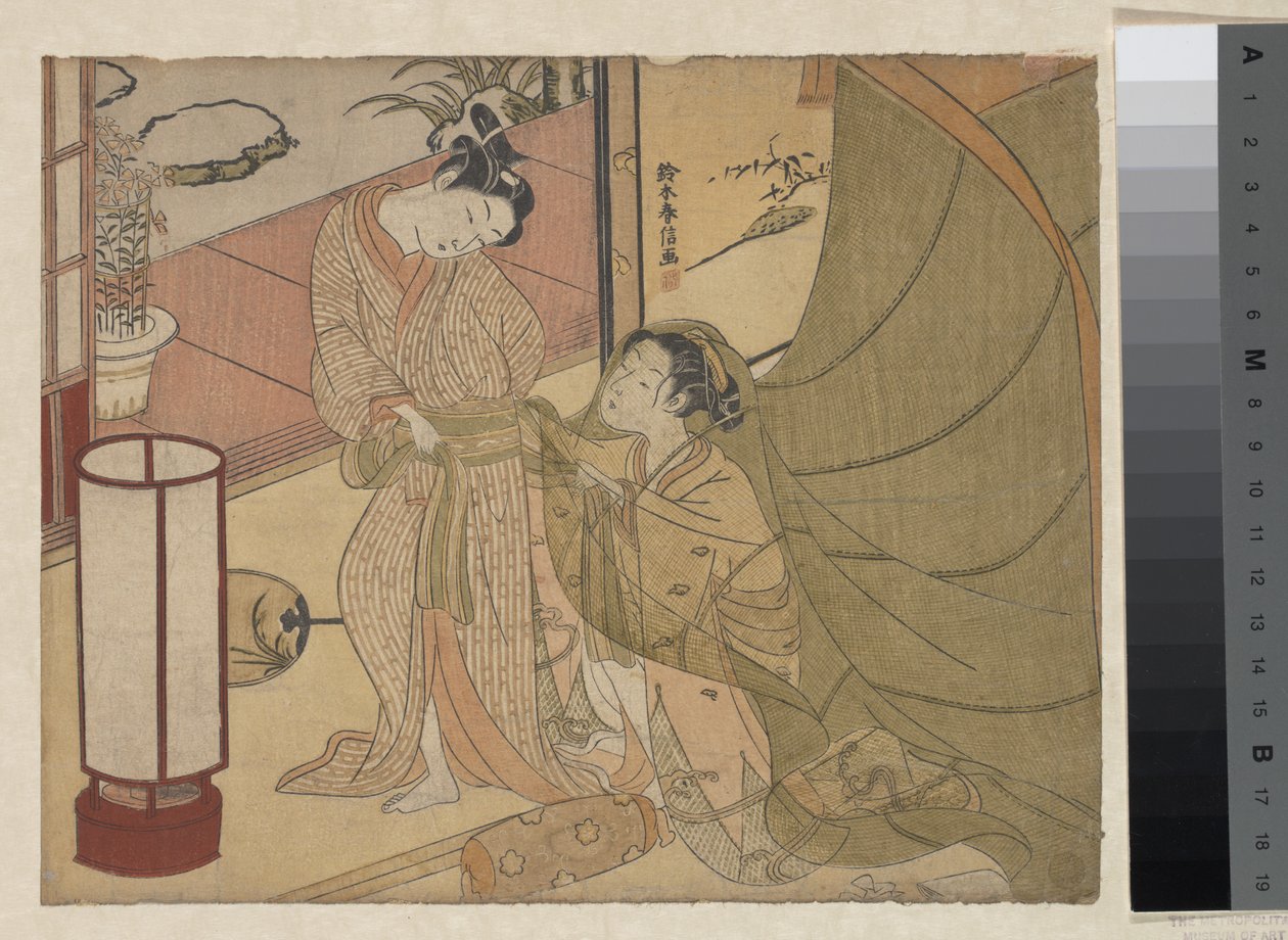Modvillig afsked af Suzuki Harunobu