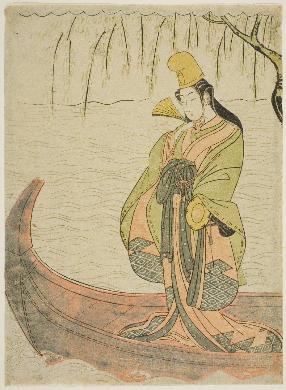 Hakubyo danserens ende jin g medlem asazuma boa af Suzuki Harunobu