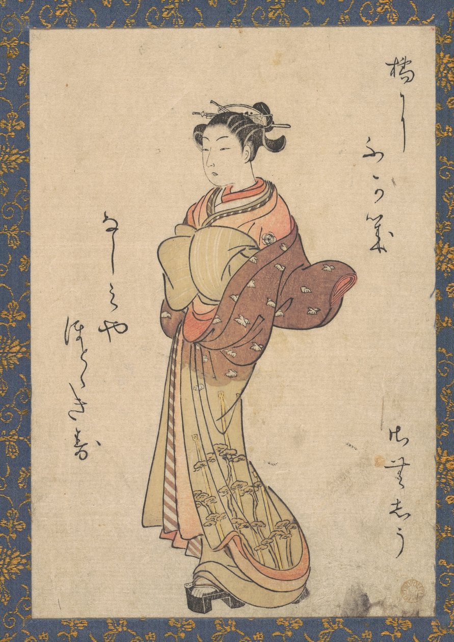 Kurtisanerne, fra serien "Seiro Bijin Awase Carver End Shigoro" (sic) af Suzuki Harunobu