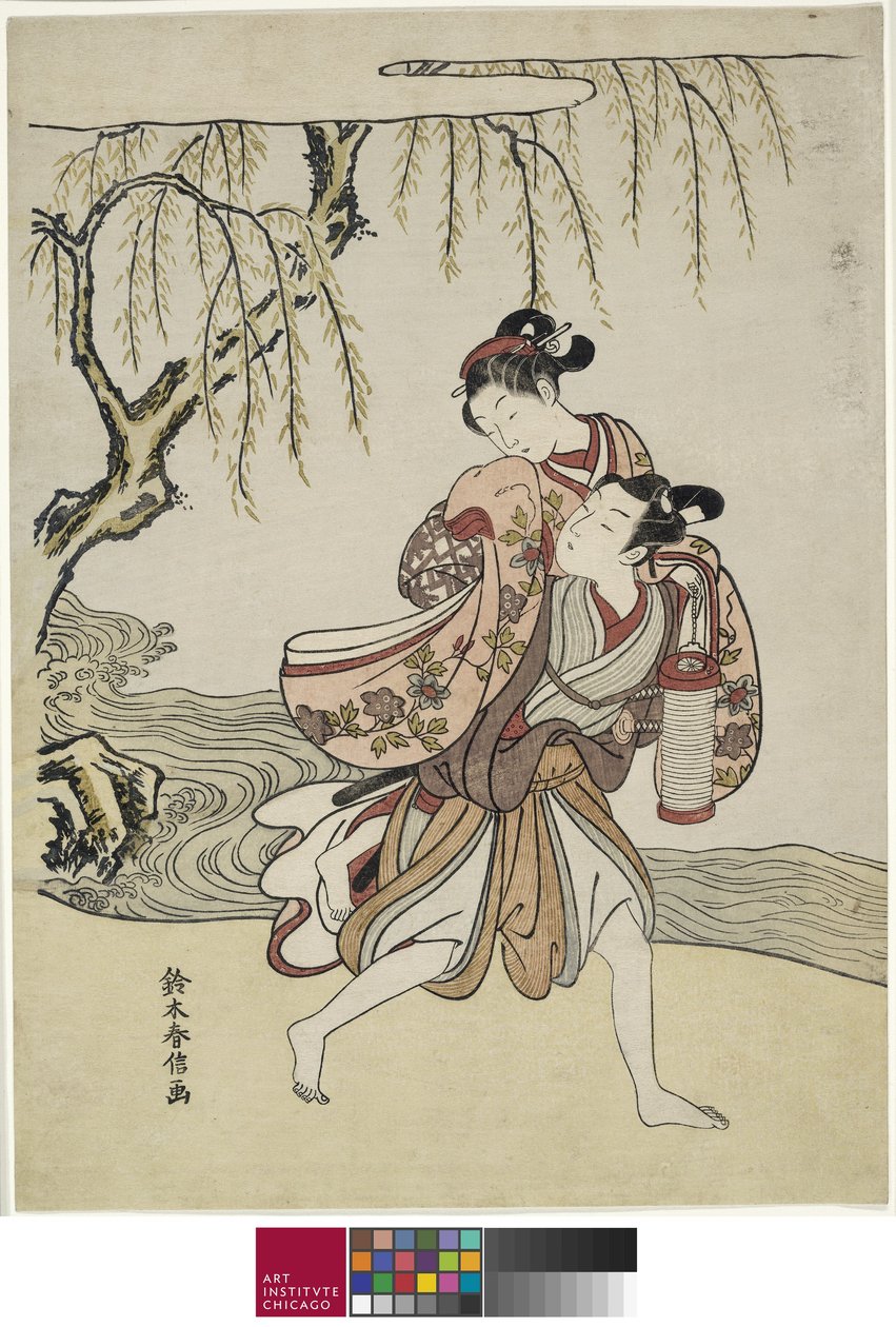 Elopementet af Suzuki Harunobu