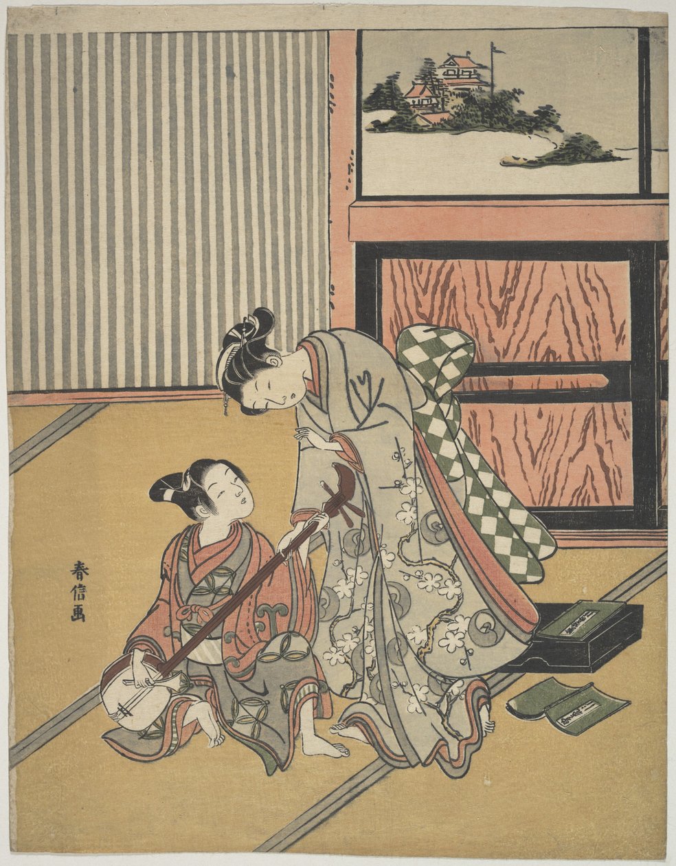Musiktimen af Suzuki Harunobu