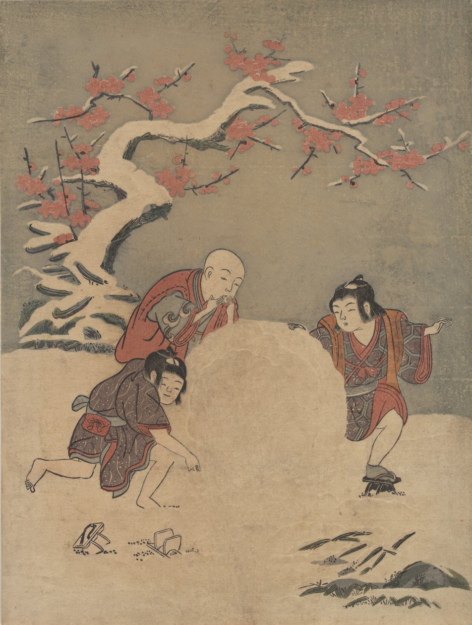 Snebolden, 1770., 1770. af Suzuki Harunobu