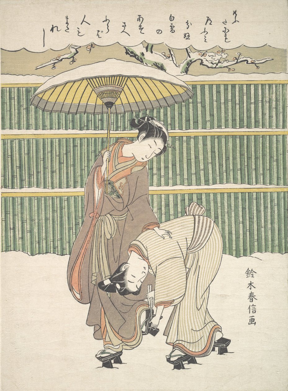 Uden titel, ca. 1768., ca. 1768. af Suzuki Harunobu