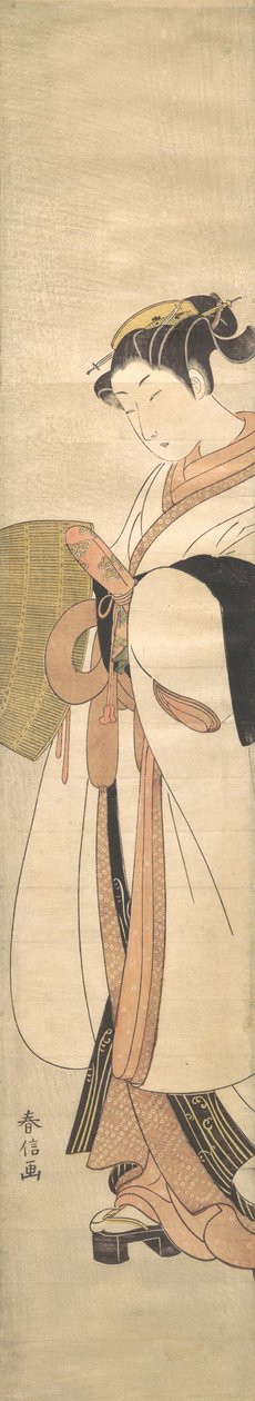 Young Purple, sandsynligvis 1770., sandsynligvis 1770. af Suzuki Harunobu