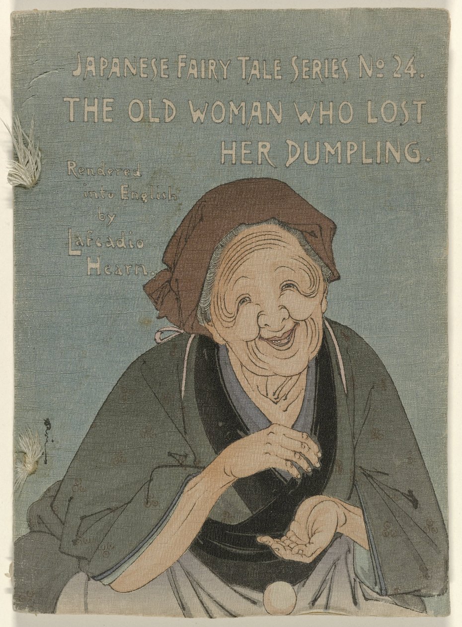 Den gamle kvinde, der mistede sin dumpling Den gamle kvinde, der mistede sin dumpling (titel på objektet) Japansk eventyrserie, nummer 24 Japansk eventyrserie nr. 24 (serietitel på objekt) af Suzuki Kason (attributed to)