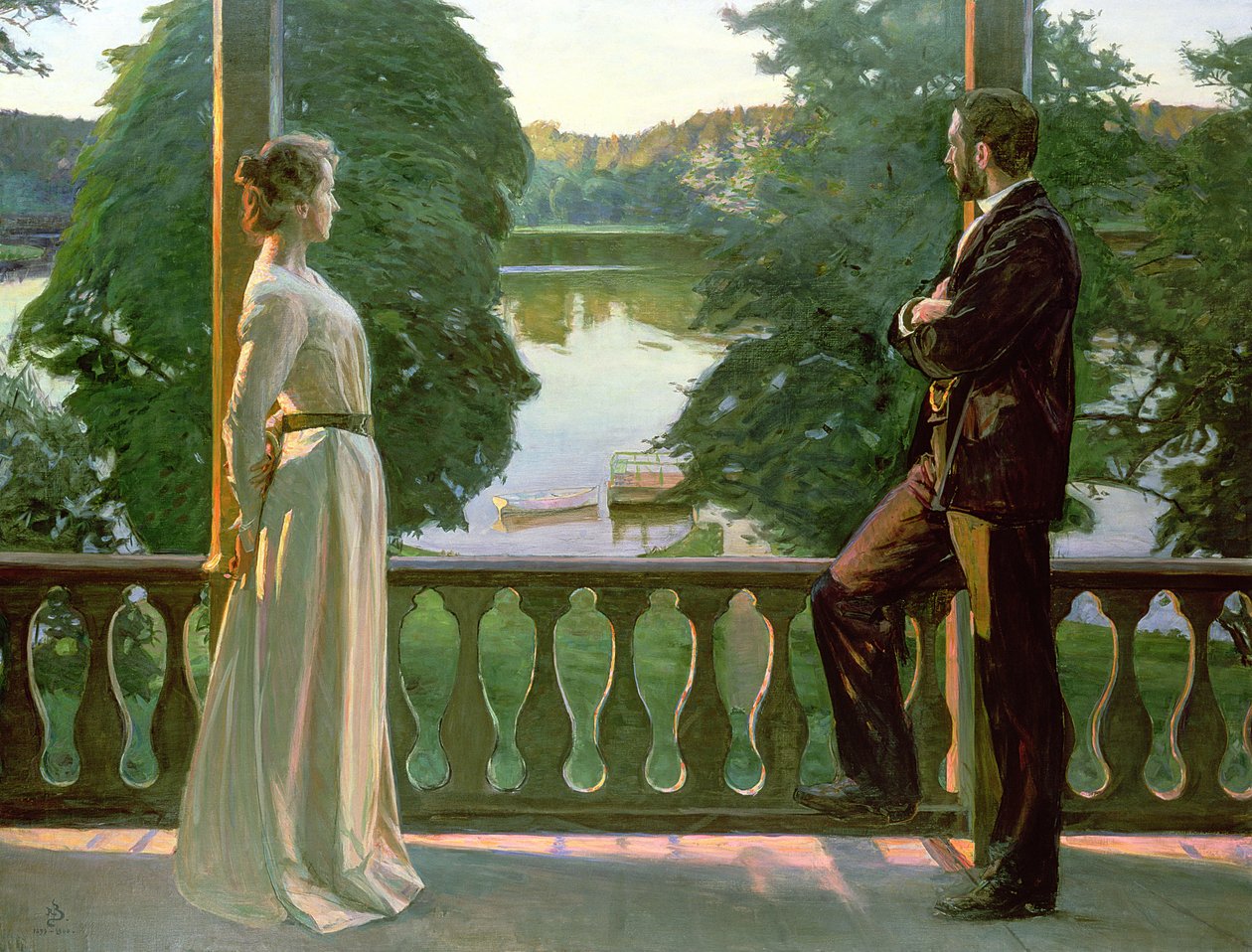 Nordisk Sommeraften af Sven Richard Bergh