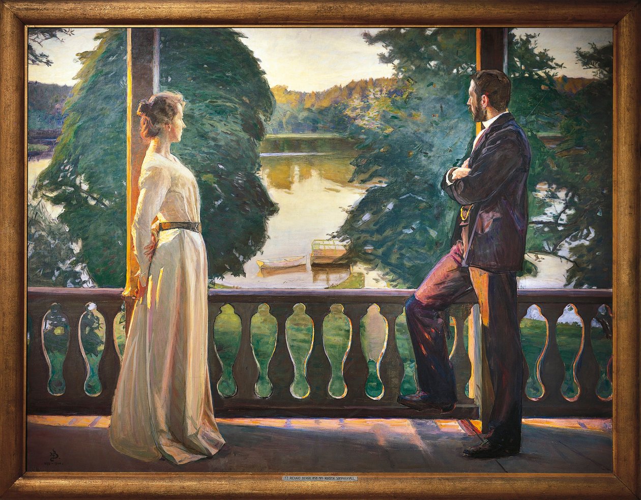 Sverige, Göteborg, Nordisk sommeraften af Sven Richard Bergh