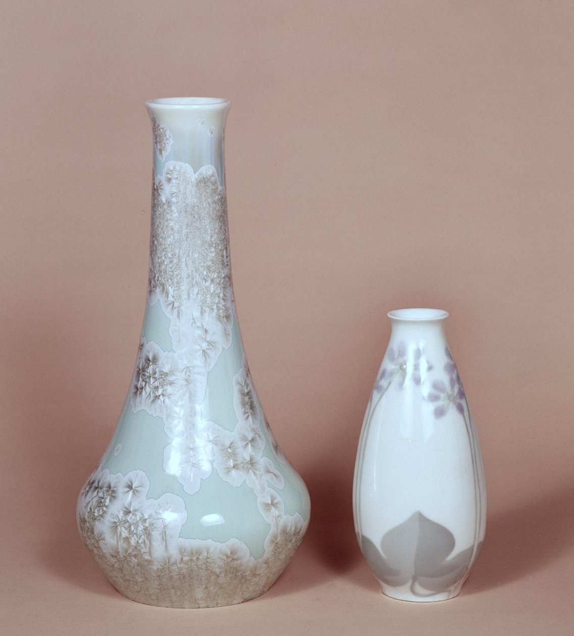Rørstrand gruppe af vaser, ca. 1900 (porcelæn) af Swedish School
