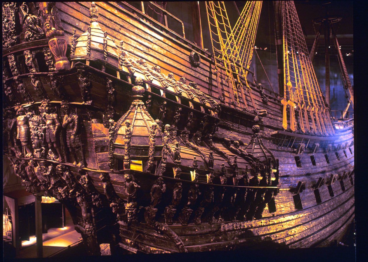 Vasa krigsskib af Swedish School
