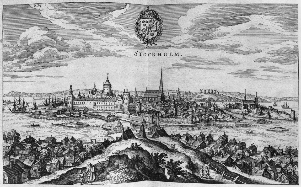 Udsigt over Stockholm af Swedish School