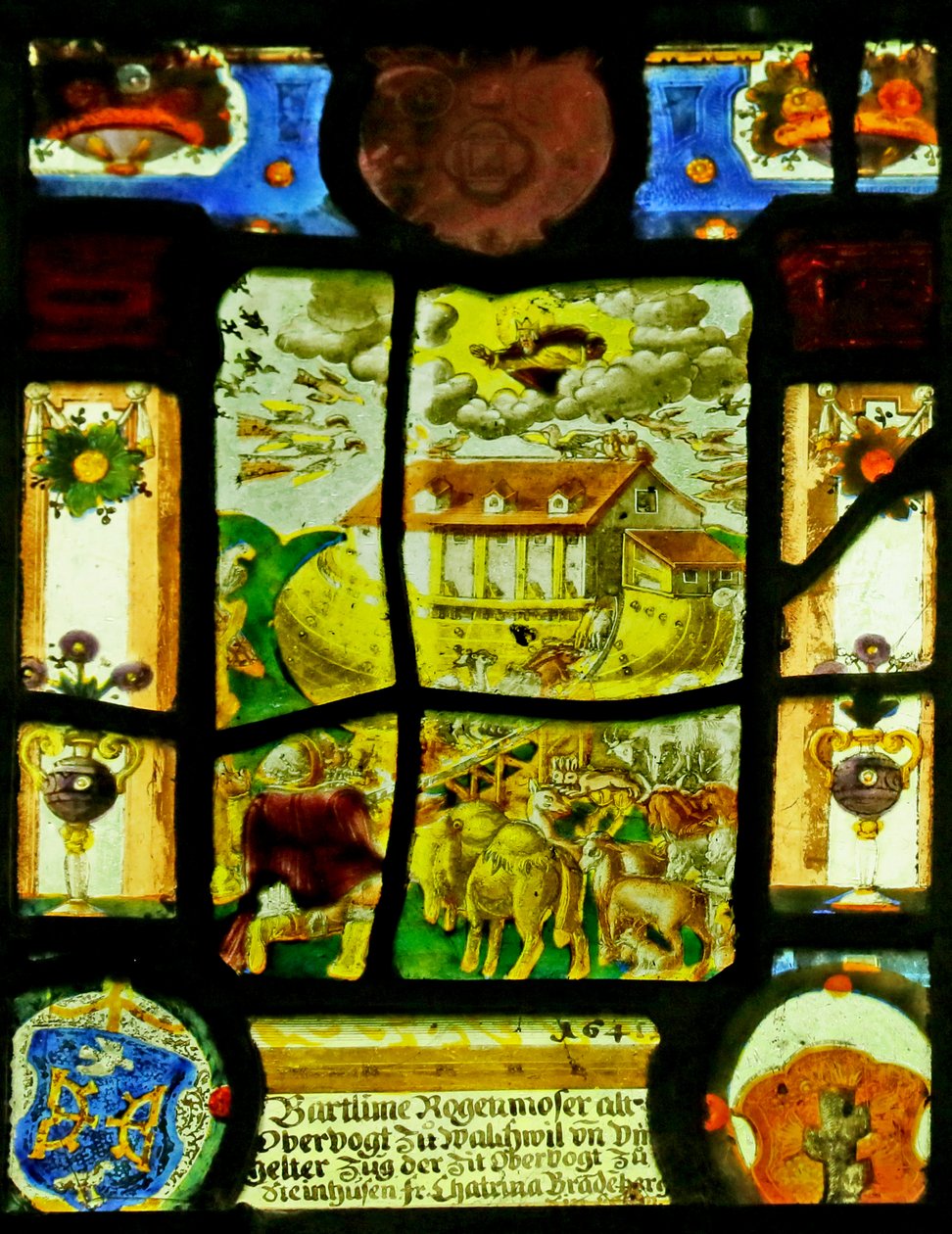 Noas ark, 1641 af Swiss School
