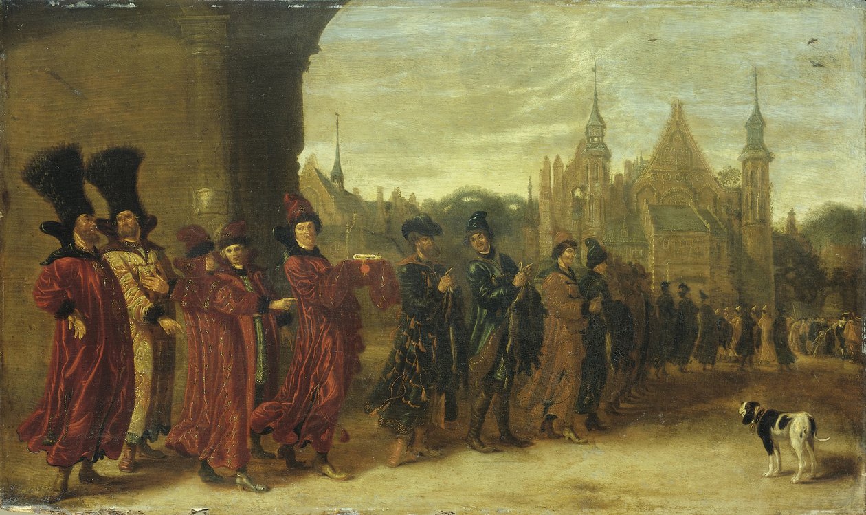 Ambassadører fra zaren af Muscovy i Haag den 4. november 1631, 1630