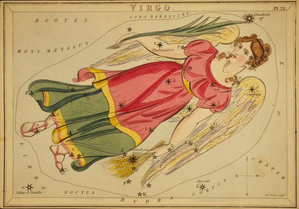 Jomfruen, illustration fra 
