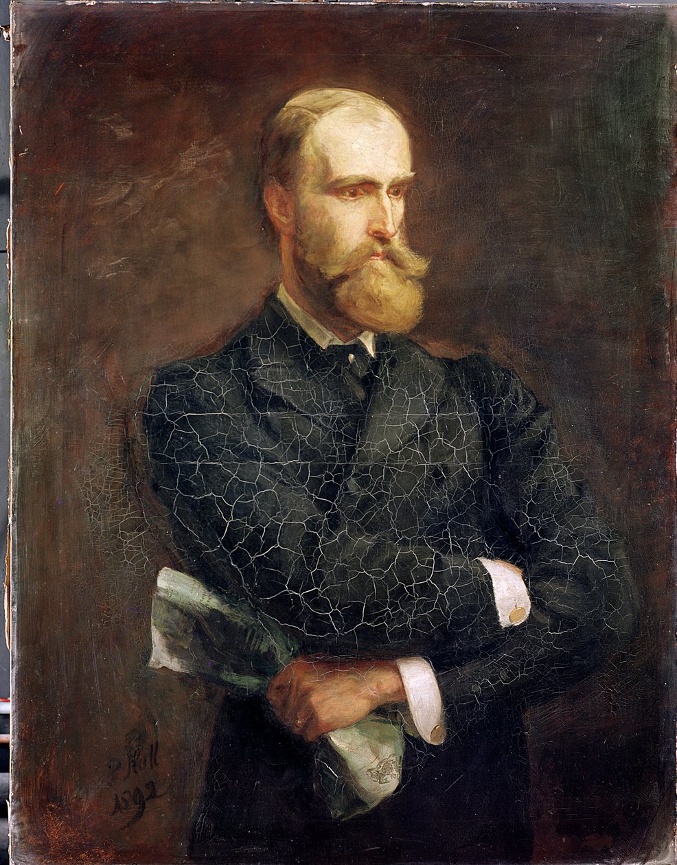 Portræt af Charles Stewart Parnell (1846-91) 1892 af Sydney Prior Hall