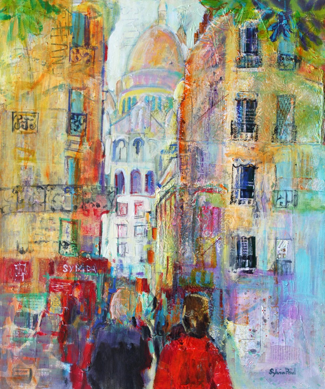 En aftentur til Sacre Coeur af Sylvia Paul