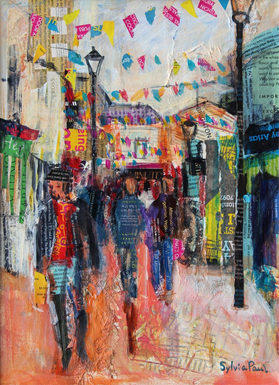 North Laines, Brighton af Sylvia Paul