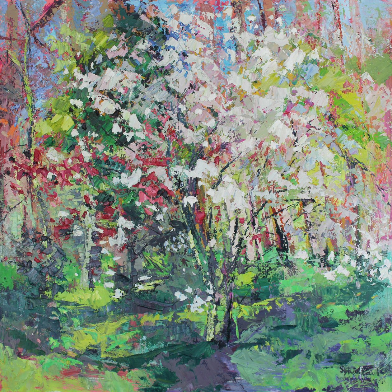 Blomstre i skoven af Sylvia Paul