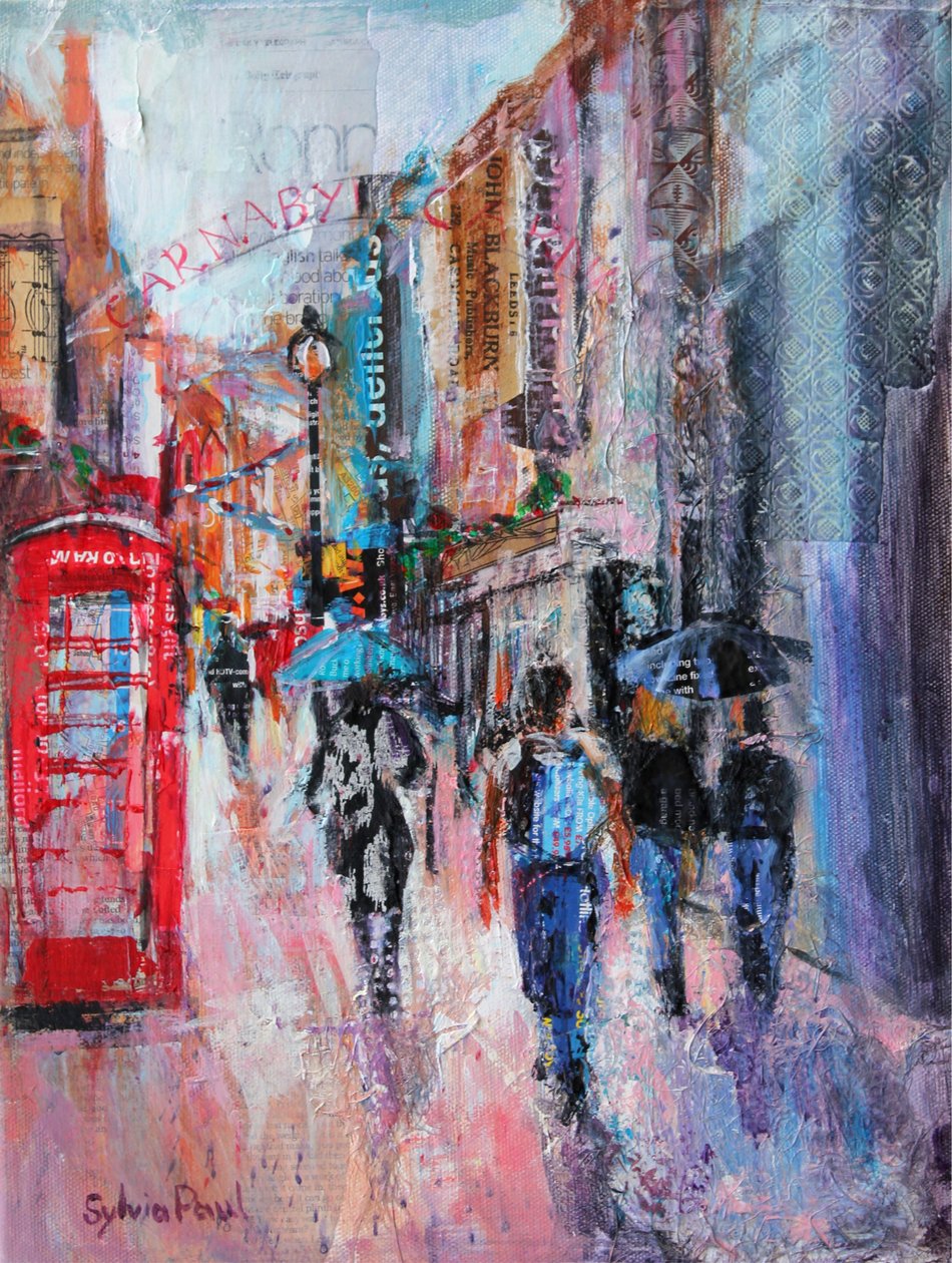 Rainy Day, Carnaby Street af Sylvia Paul