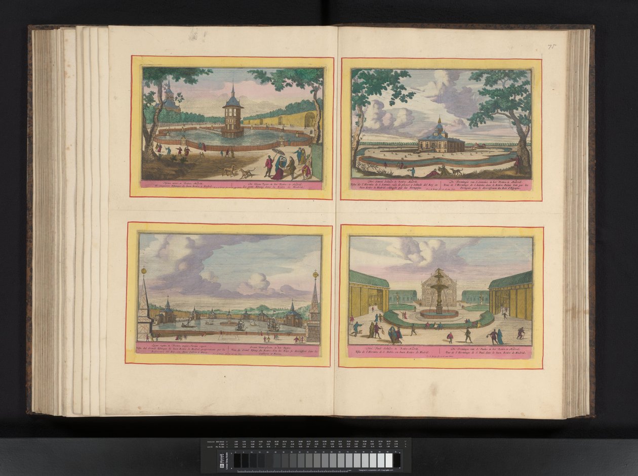 Udsigt over byen Toledo Toletum (titel på objekt) af Symon Novelanus (possibly)