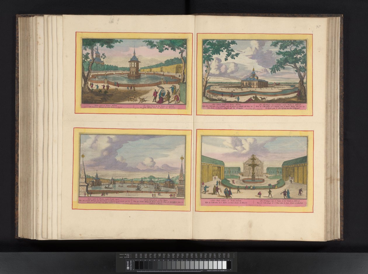 Udsigt over byen Toledo Toletum (titel på objekt) af Symon Novelanus (possibly)