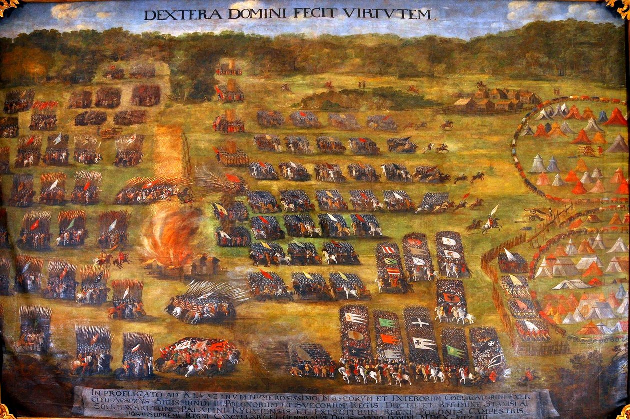 Slaget ved Klushino, før 1620 af Szymon Boguszowicz