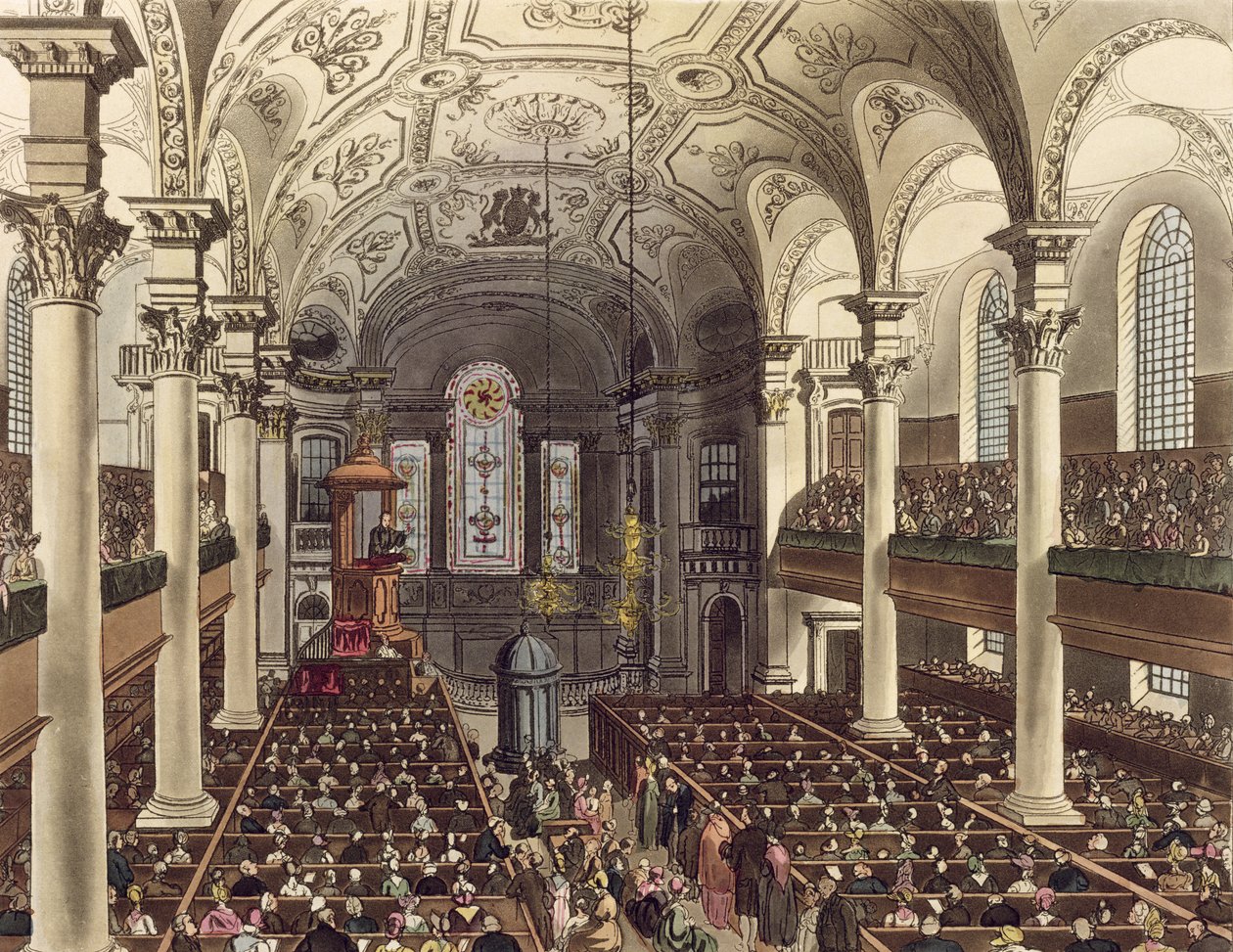 St Martins in the Fields, fra 