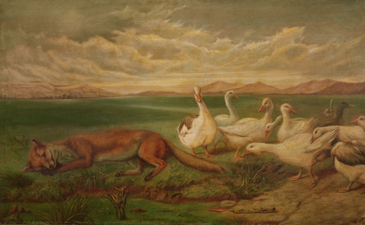 En kunstfærdig undviger, 1878 af T.B. Whaite