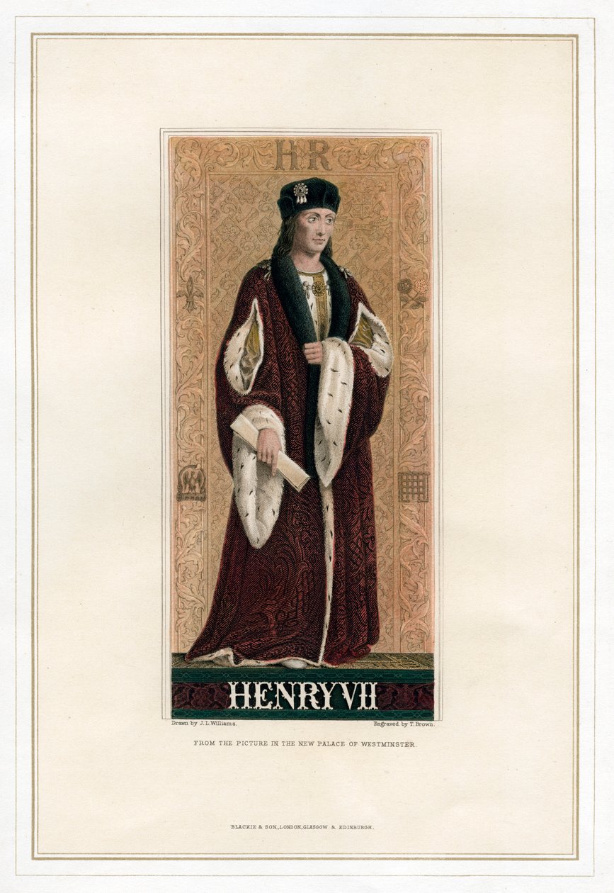 Henrik VII, konge af England af T. Brown
