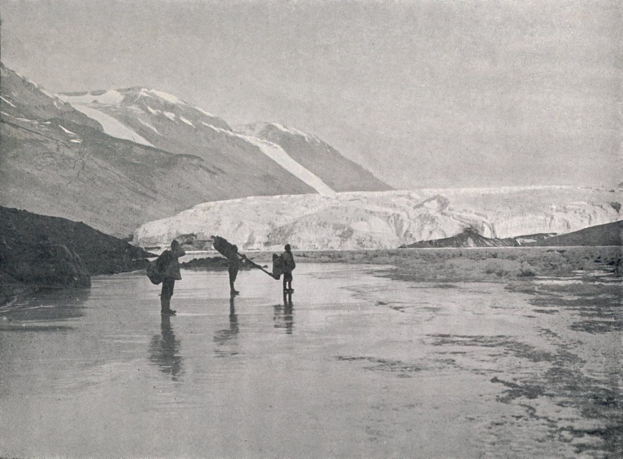 Pakning fra alkovelejr til havet, c1911, 1913 af T. Griffith Taylor