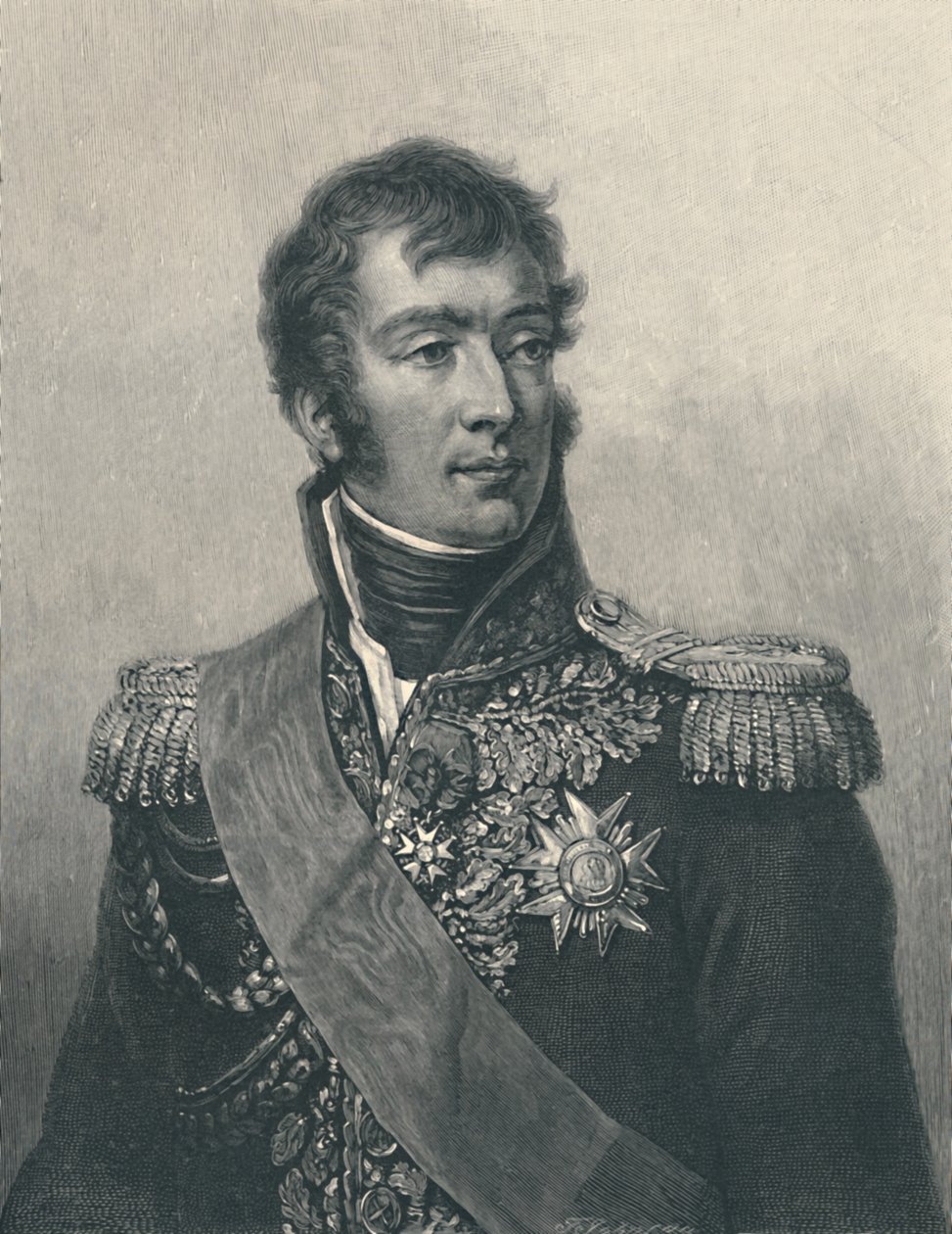 Marskal August-Frédéric-Louis Viesse De Marmont, hertug af Ragusa, c1810, 1896. af T. Johnson
