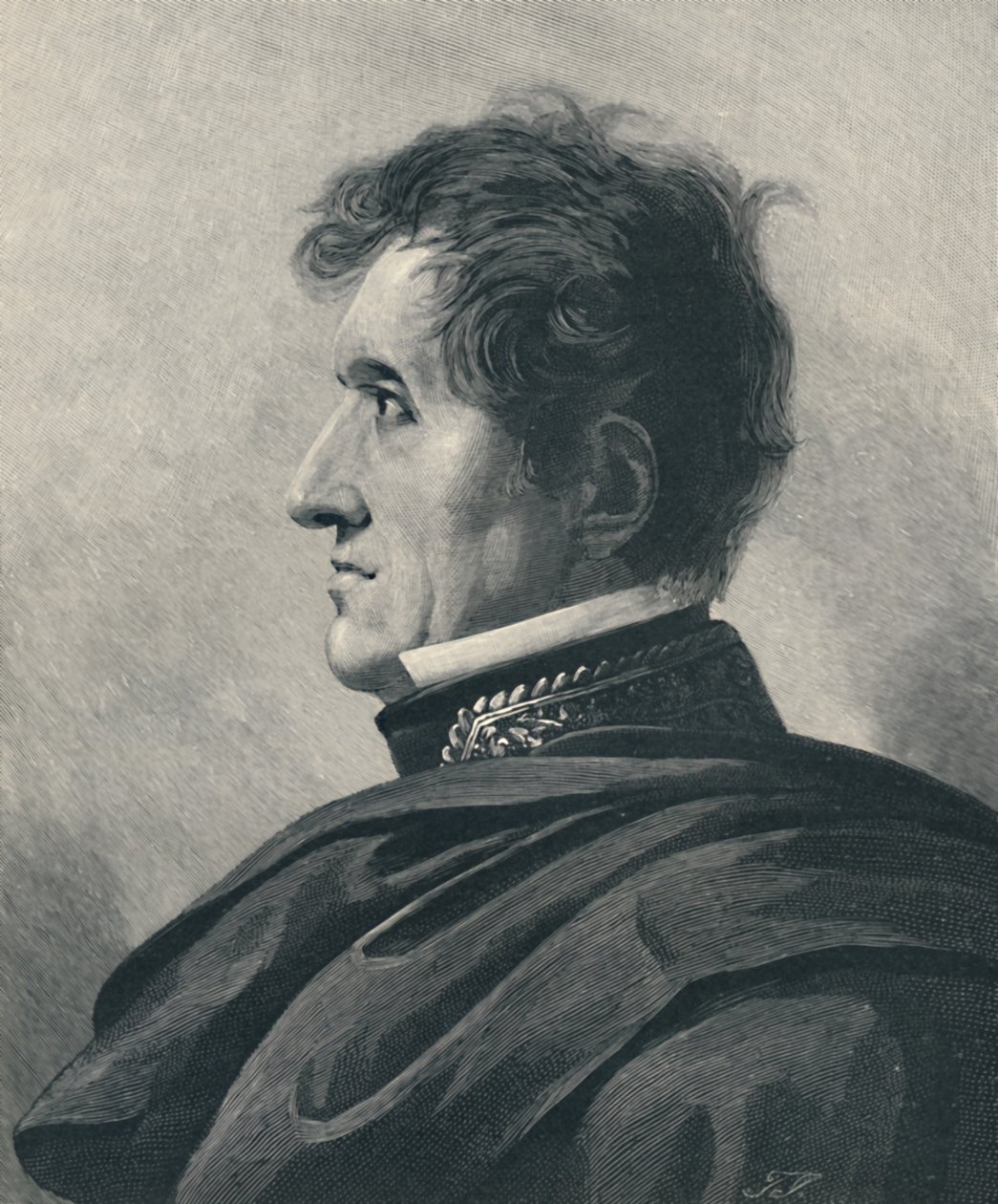 Marskal Nicolas-Jean-De-Dieu Soult - hertug af Dalmatien, c1810, 1896 af T. Johnson