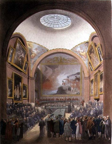 Common Council Chamber, Guildhall, fra 